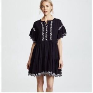 Free People Santiago Embroidered Dress